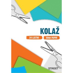 KOLAŽ PAPIR A4/24L CREATIVE