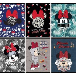 ZVEZEK A4 MINNIE 80L BREZČRT